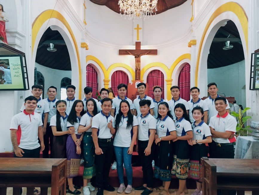Young Lives Laos’ Send-Off Mass